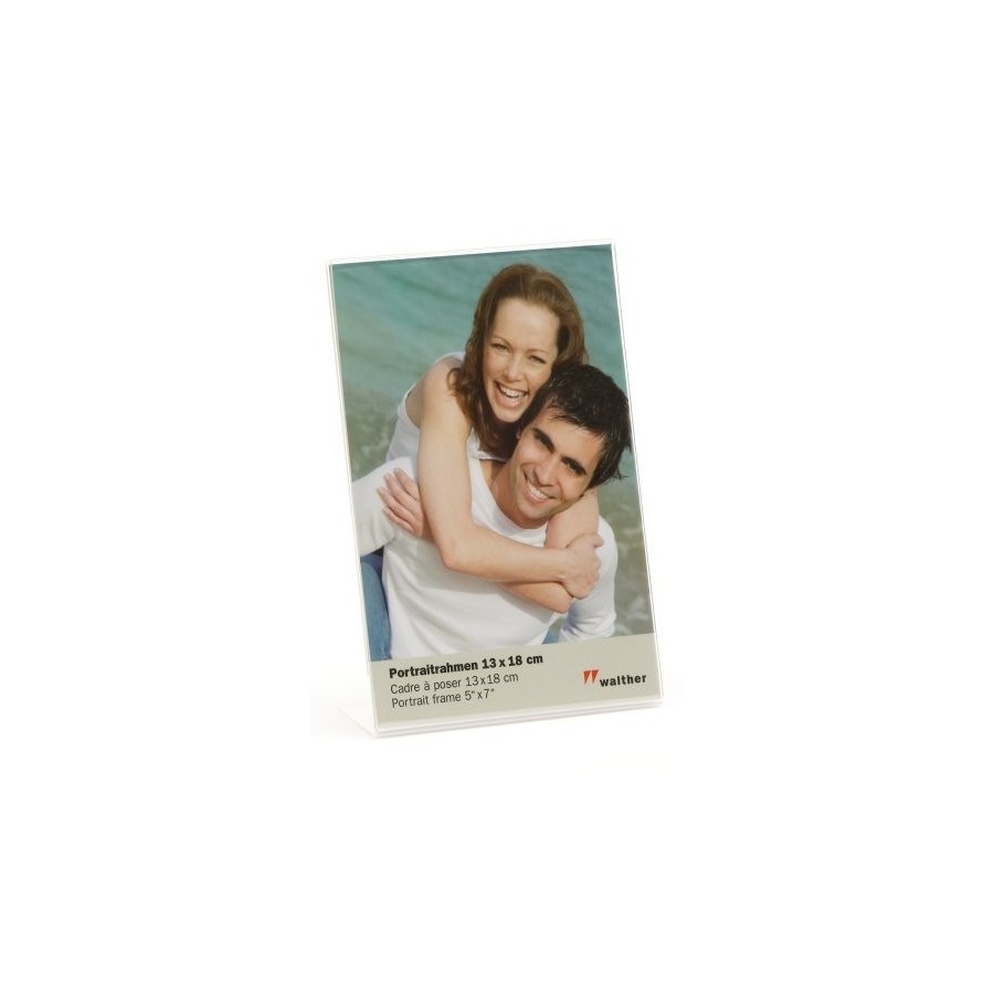 Walther design acryl portrait 13x18 transparente