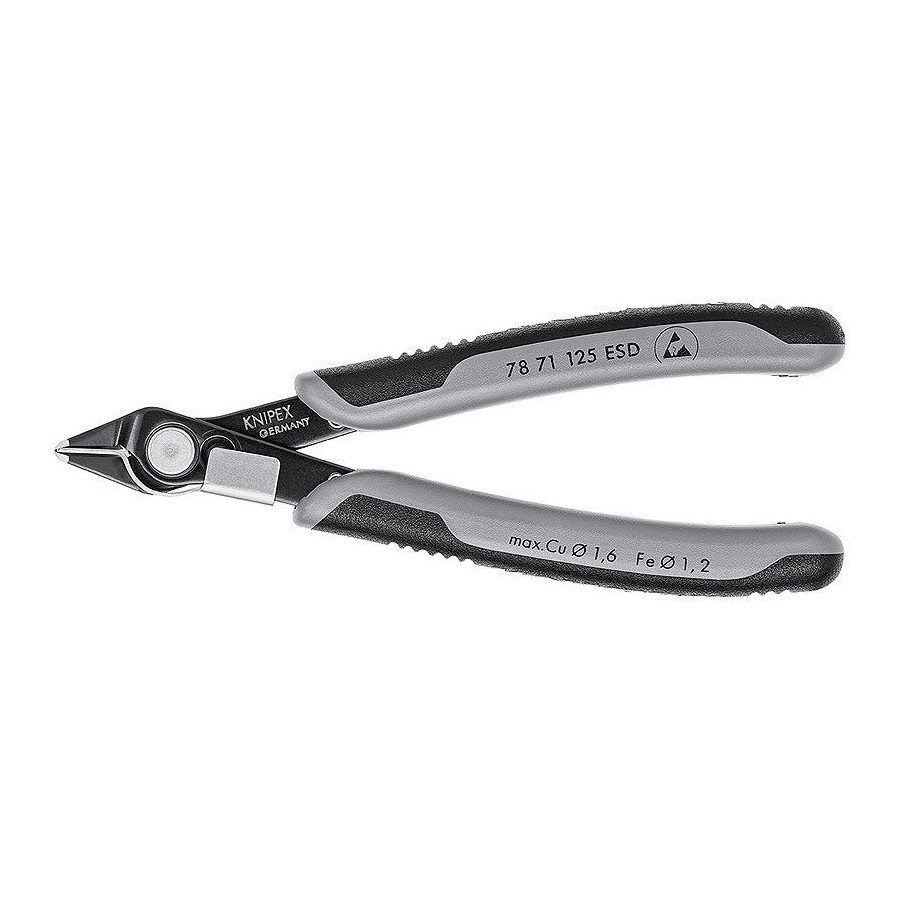 Knipex 78 71 125 esd alicates cortaalambres