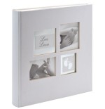 Walther design little foot álbum de foto y protector plata 60 hojas