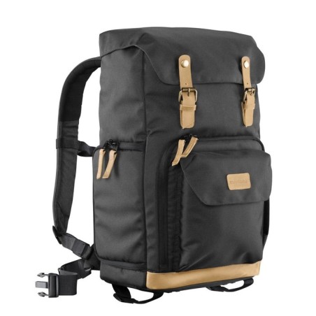 Mantona luis retro mochila negro