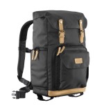 Mantona luis retro mochila negro