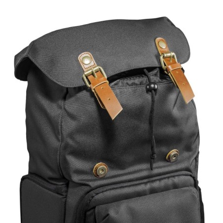Mantona luis retro mochila negro