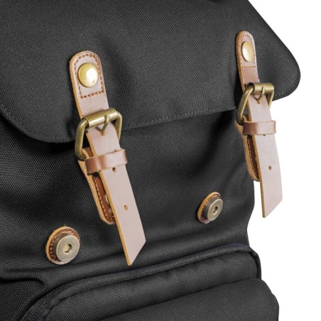 Mantona luis retro mochila negro
