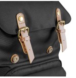 Mantona luis retro mochila negro