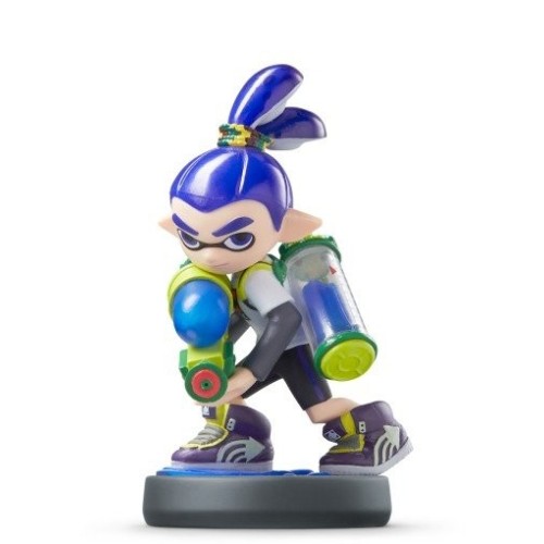 Nintendo amiibo splatoon inkling boy neon-green