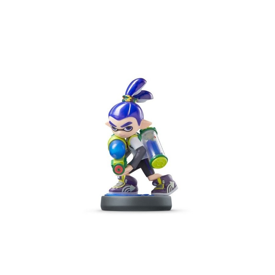 Nintendo amiibo splatoon inkling boy neon-green