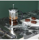 Cafetera manual leopold vienna 1l vidrio/acero inoxidable lv01533