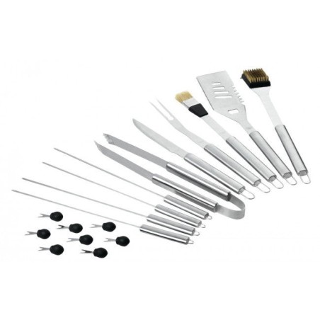 Kit barbacoa leopold viena 18 piezas 8x24x27 lv01070