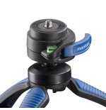 Mantona 21405 tripode smartphone/cámara digital  negro, azul