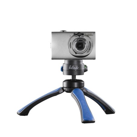 Mantona 21405 tripode smartphone/cámara digital  negro, azul