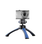 Mantona 21405 tripode smartphone/cámara digital  negro, azul