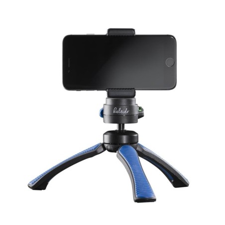 Mantona 21405 tripode smartphone/cámara digital  negro, azul