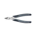 Knipex electronic-super-knips 7803140 esd, alicates para electrónica grises, con resorte de apertura 78 03 140 esd