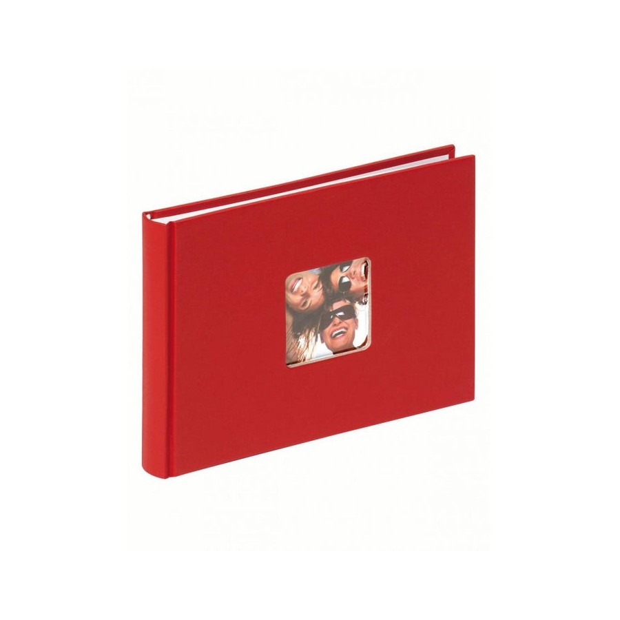 Walther design fun álbum de foto y protector rojo 40 hojas s