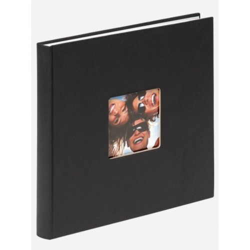 Walther design fun álbum de foto y protector negro 40 hojas m