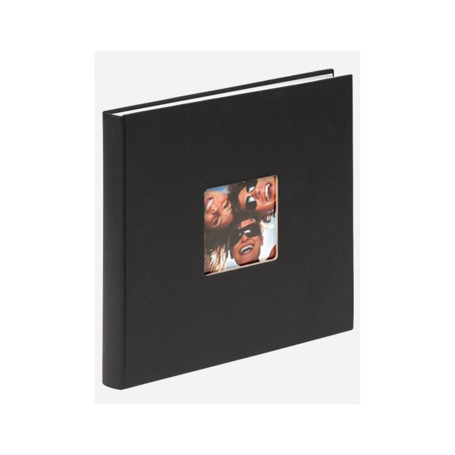 Walther design fun álbum de foto y protector negro 40 hojas m