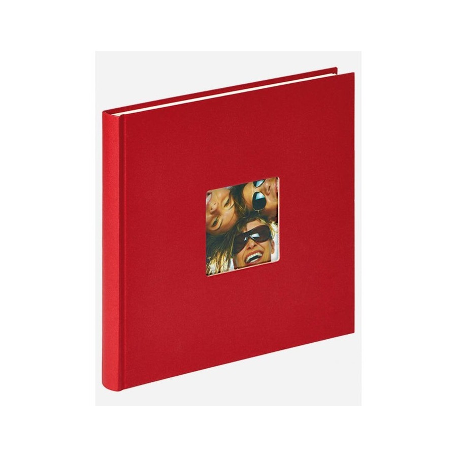 Walther design fun álbum de foto y protector rojo 40 hojas m