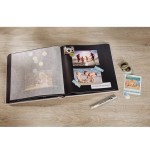 Walther design fun álbum de foto y protector negro 100 hojas l