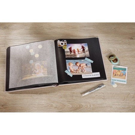 Walther design fun álbum de foto y protector crema de color 100 hojas l