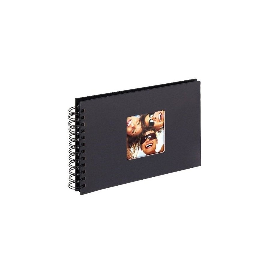 Walther fun black spiral 23x17 40 paginas negras sa109b