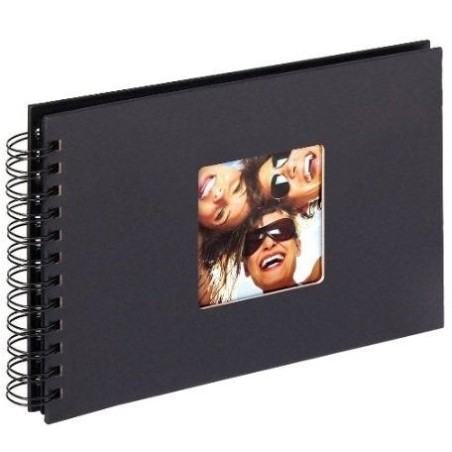 Walther fun black spiral 23x17 40 paginas negras sa109b