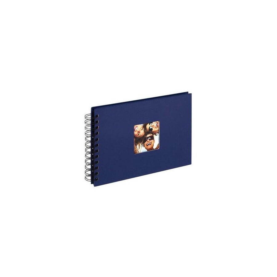 Walther fun espiral azul 23x17 40 paginas negras sa109l