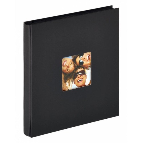 Walther design fun álbum de foto y protector negro 400 hojas xl