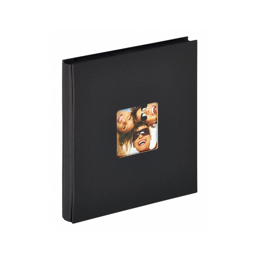 Walther design fun álbum de foto y protector negro 400 hojas xl