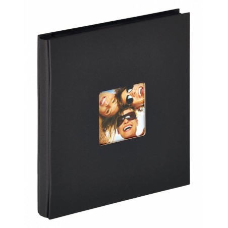 Walther design fun álbum de foto y protector negro 400 hojas xl