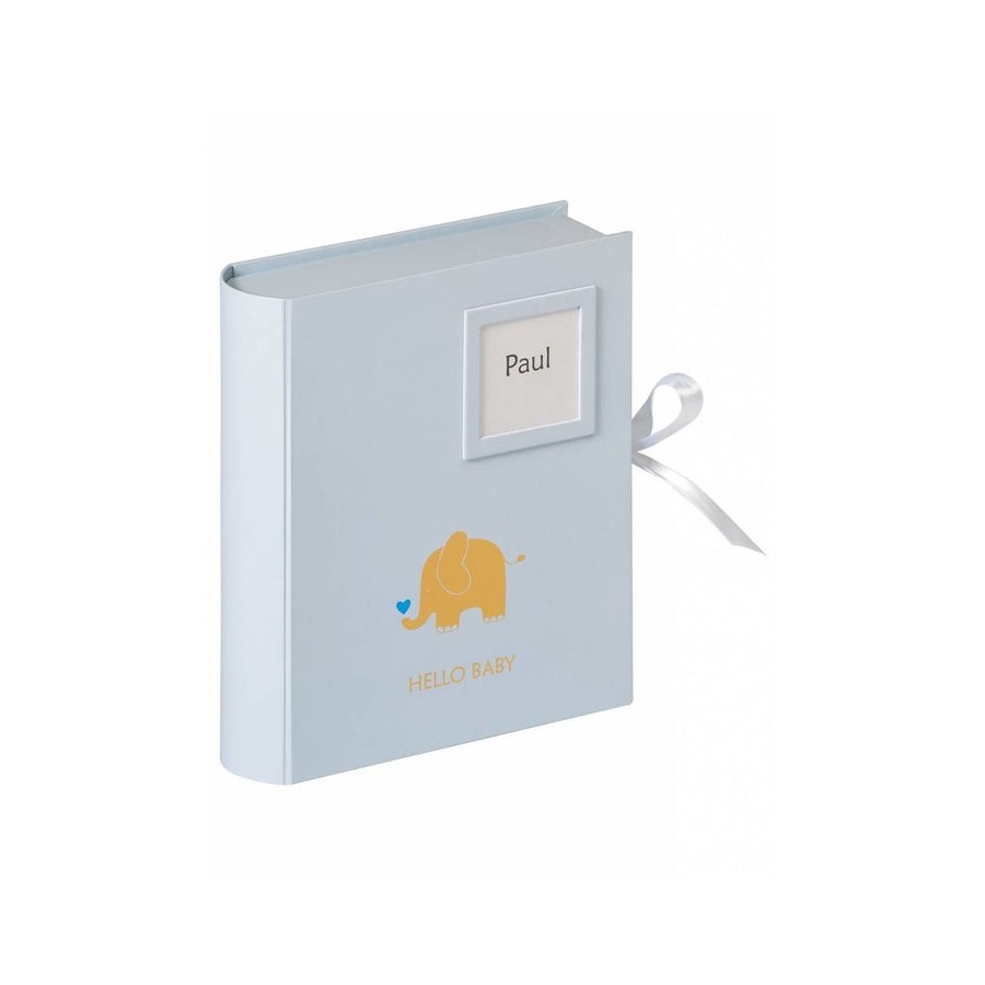 Walther baby animal azul baby photo memory box fb148l