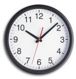 Tfa reloj de pared electrónico negro de 300 mm 98.1077