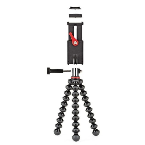 Joby griptight action kit tripode cámara de acción 3 pata(s) negro, rojo