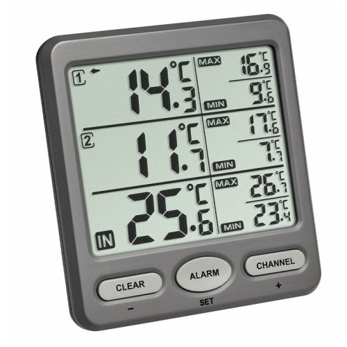 Tfa-dostmann 30.3062 interior / exterior sensor de temperatura independiente inalámbrico