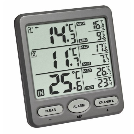 Tfa-dostmann 30.3062 interior / exterior sensor de temperatura independiente inalámbrico
