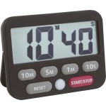 Tfa-dostmann 38.2038.01 temporizador digital para cocina negro, gris, rojo, blanco