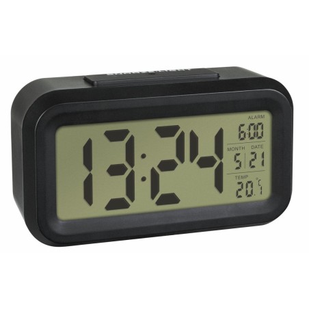 Tfa-dostmann 60.2018.01 despertador reloj despertador analógico negro