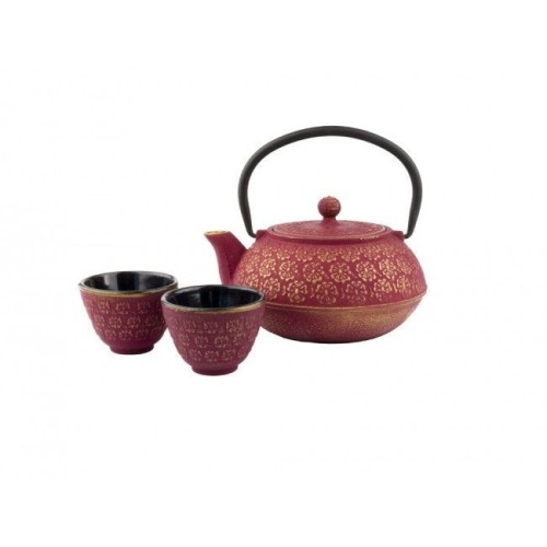 Tetera bredemeijer shanghai 600 ml oro, rosa