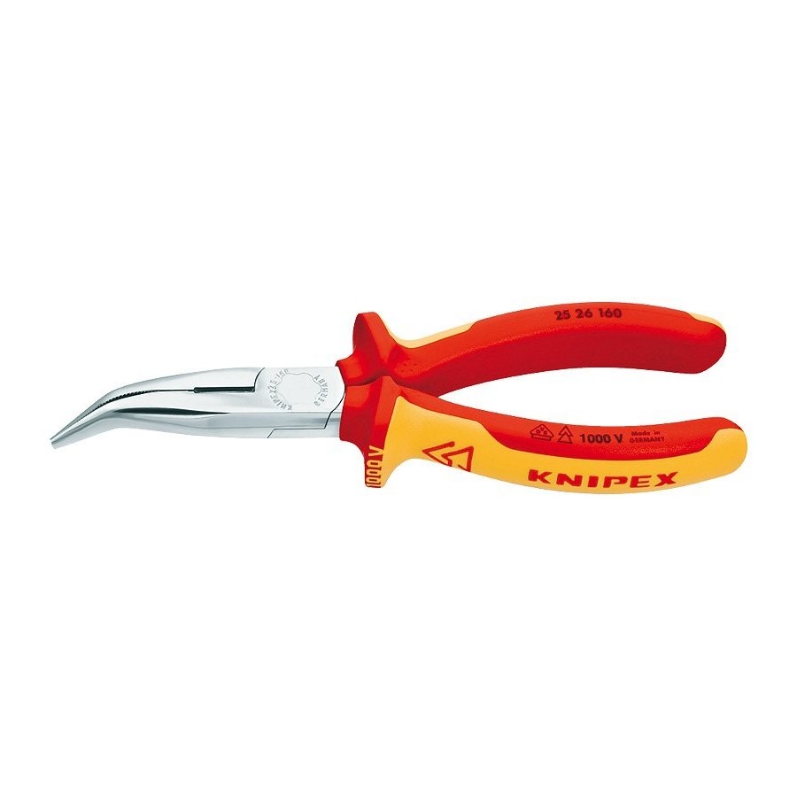 Knipex alicates de punta fina 25 26 160 , alicates de agarre 2526160