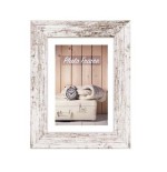 Marco de madera zep nelson 6 blanco/marron 15x20 v21686
