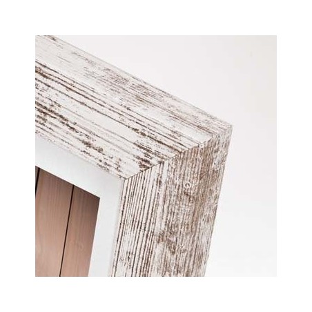 Marco de madera zep nelson 6 blanco/marron 20x30 v21236