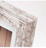 Marco de madera zep nelson 6 blanco/marron 20x30 v21236