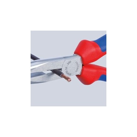 Knipex alicates de punta fina 26 12 200, 2612200