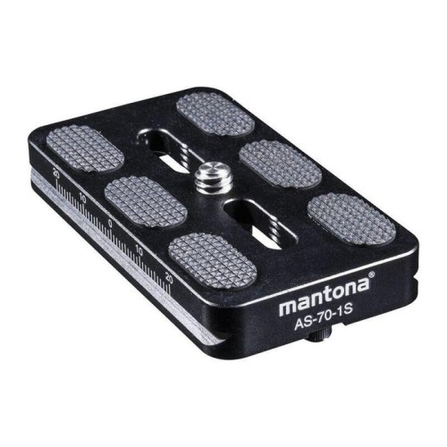 Placa de liberacion rapida mantona as-70-1s