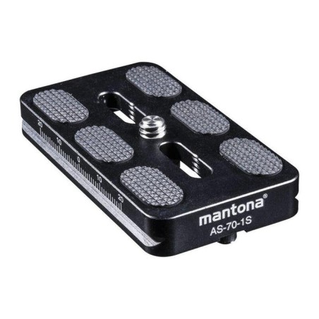 Placa de liberacion rapida mantona as-70-1s