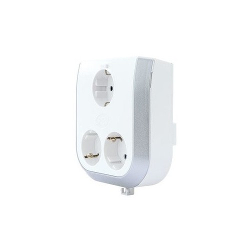 Extension de enchufe rev multipower de 3 pliegues