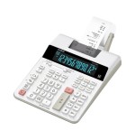 Casio calculadora de oficina con impresora blanca fr-2650