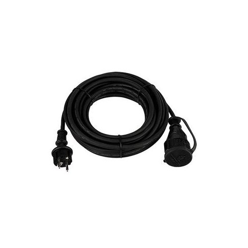 Extension rev ip44 10m negro