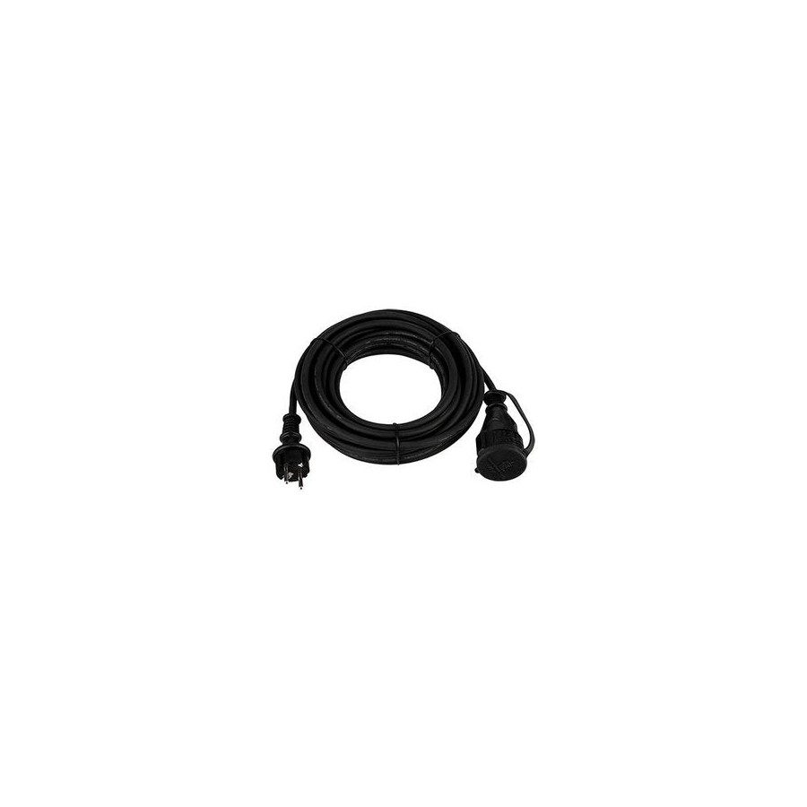 Extension rev ip44 10m negro