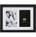 Deknudt s66ka2 gallery 2x13x18 madera negro w. passepartout