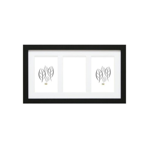 Deknudt s66ka3 galería 3x10x15 madera negro w. passepartout